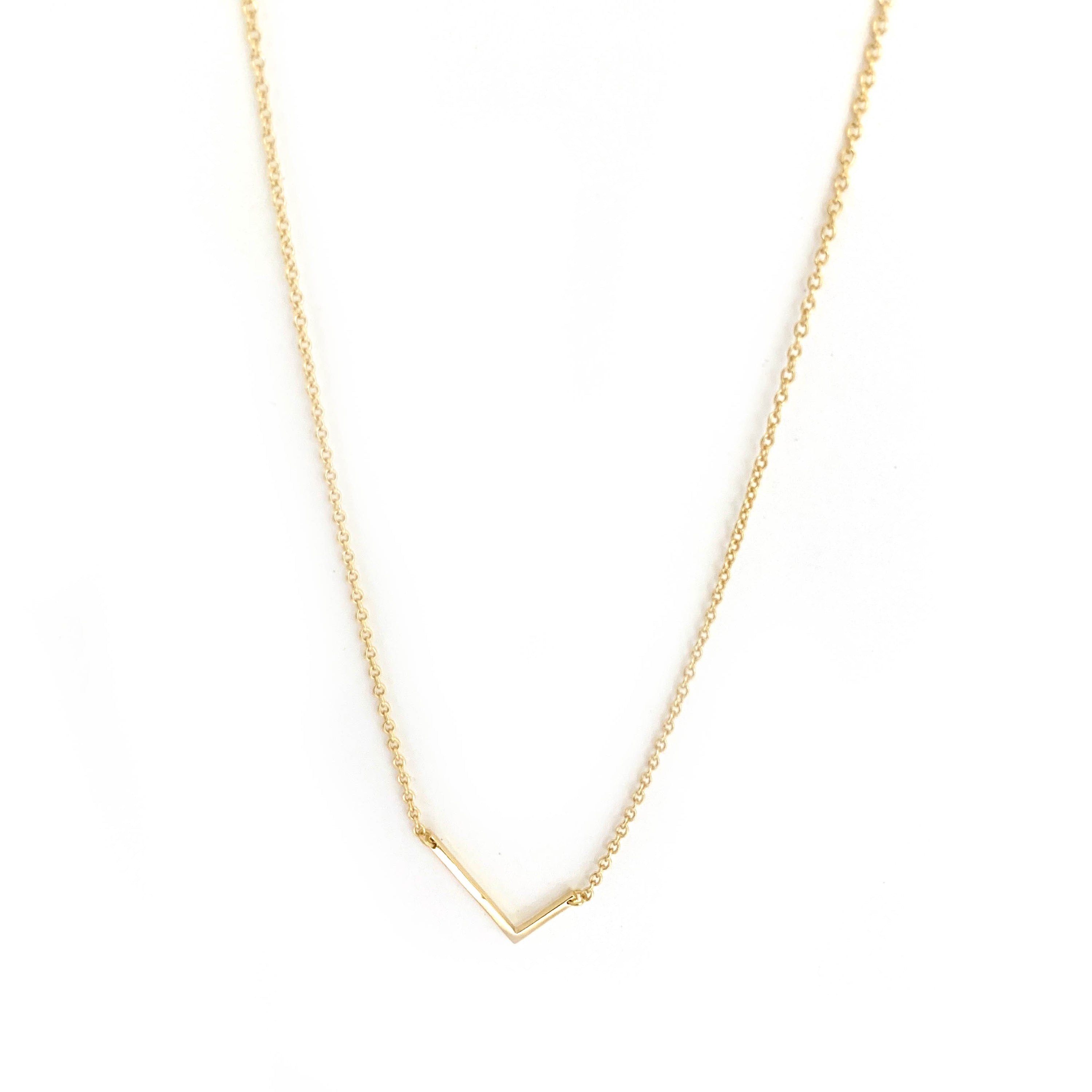 sterling/gold plated small initial necklace