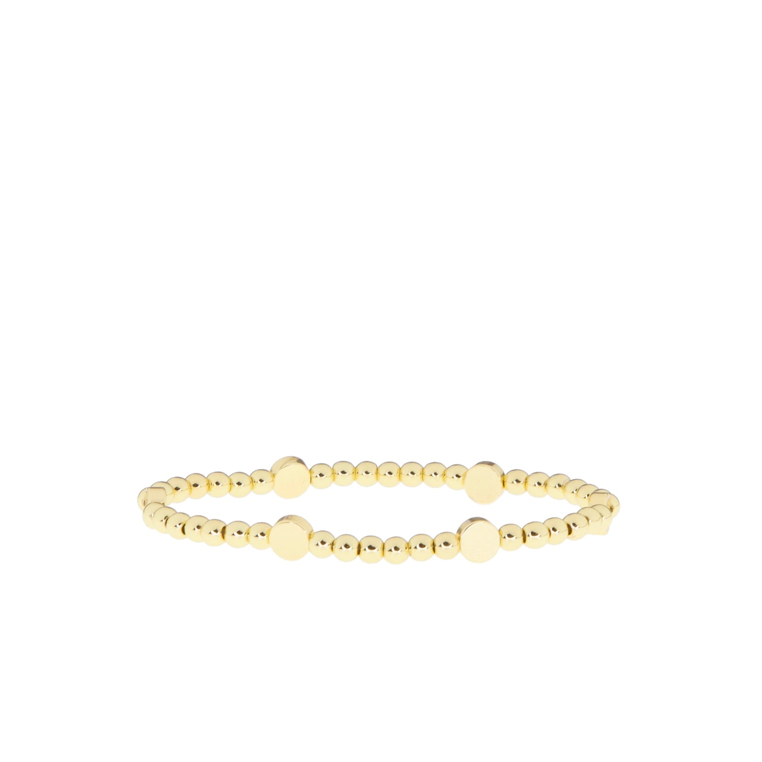 circle bead ball bracelet