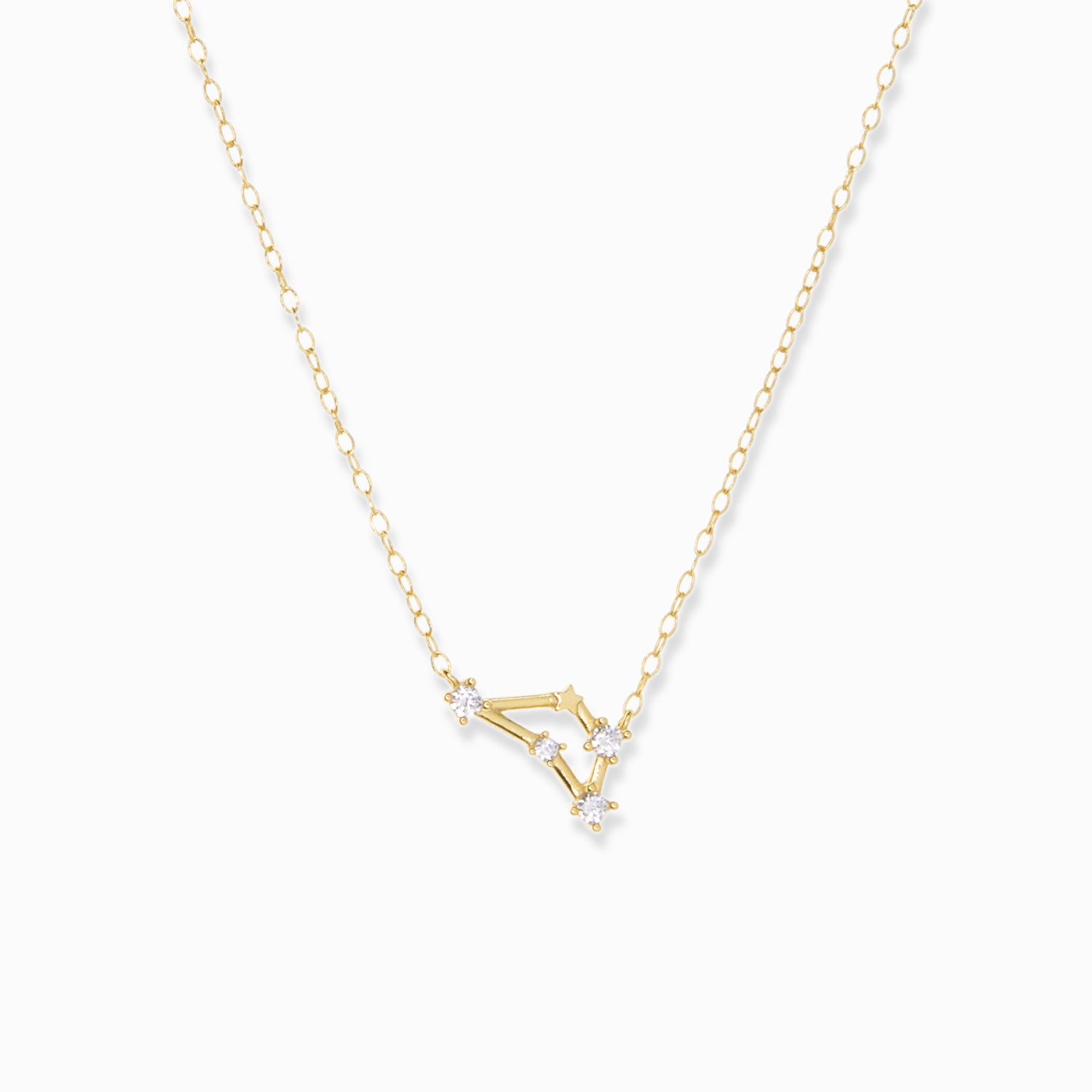 capricorn zodiac constellation necklace – Marlyn Schiff, LLC