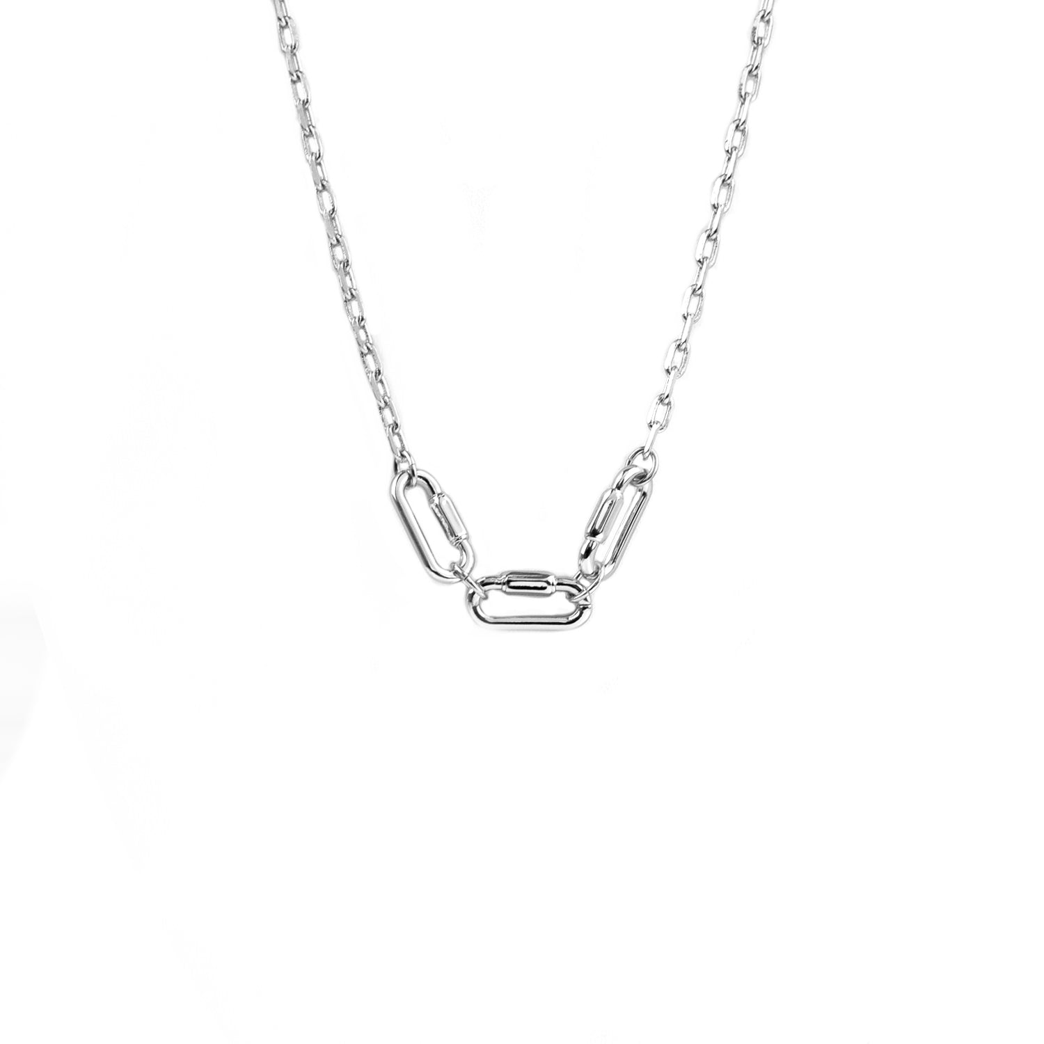 box chain charm necklace for bale charms – Marlyn Schiff, LLC