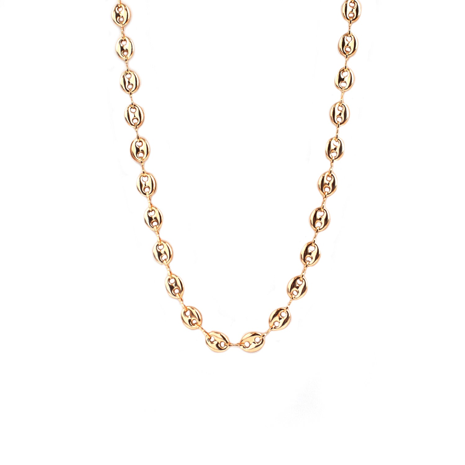 gold plated 16 ball chain necklace – Marlyn Schiff, LLC