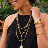 Sterling 30" Link Necklace
