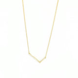 Sterling/Gold Plated Large Initial Necklace