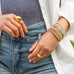 stainless dome ring