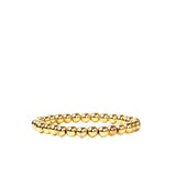 6mm Metal Beaded Stretch Bracelet