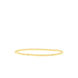 3mm Metal Beaded Stretch Bracelet