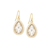 vintage teardrop earring