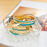 Thin Enamel Bangle