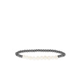 Pearl Strand Beaded Stretch Bracelet