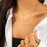 Sterling Multi Link Necklace