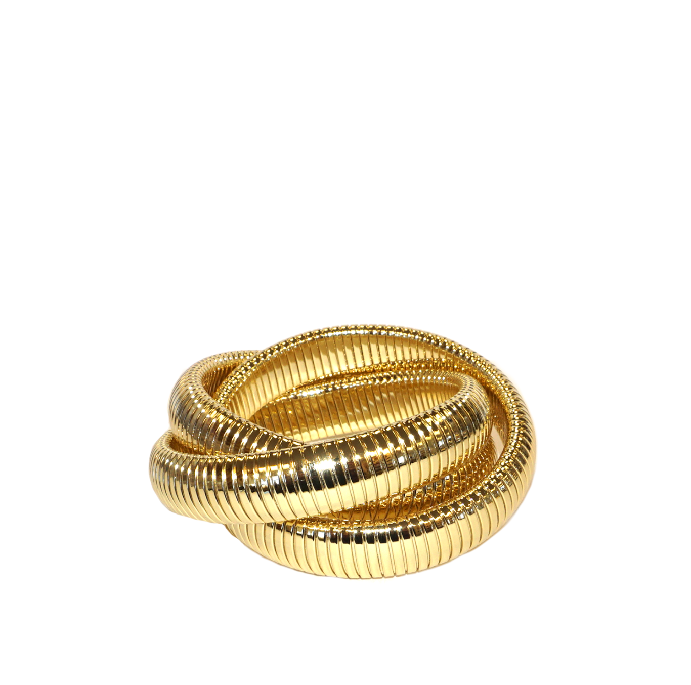 triple coil bracelet