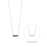 Sterling Mom Necklace