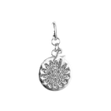 Pavé Flower/Bolt Bale Charm