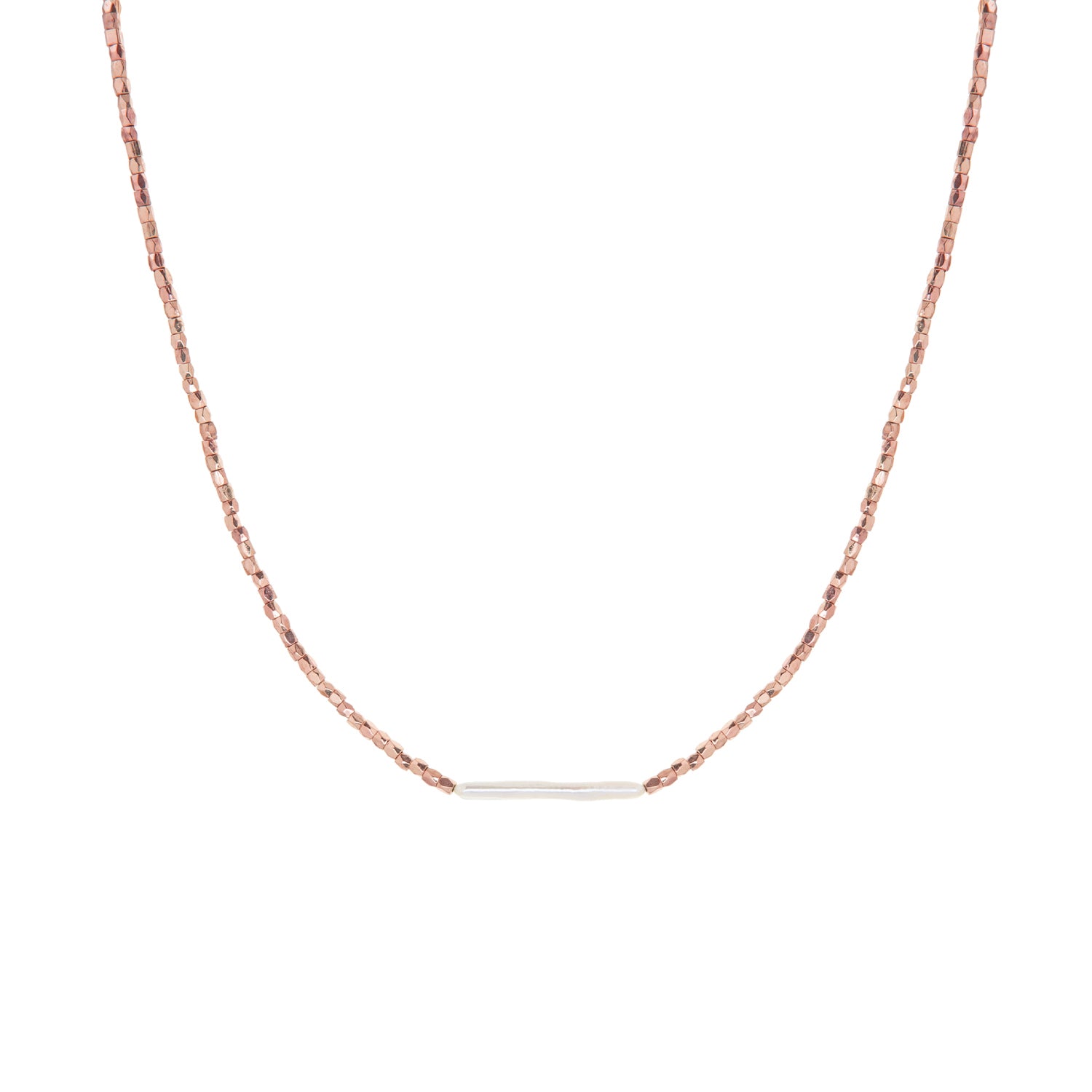 Pearl Bar Choker