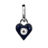 Enamel Mini Heart Mini Bale Charm
