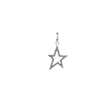 CZ Star Mini Bale Charm