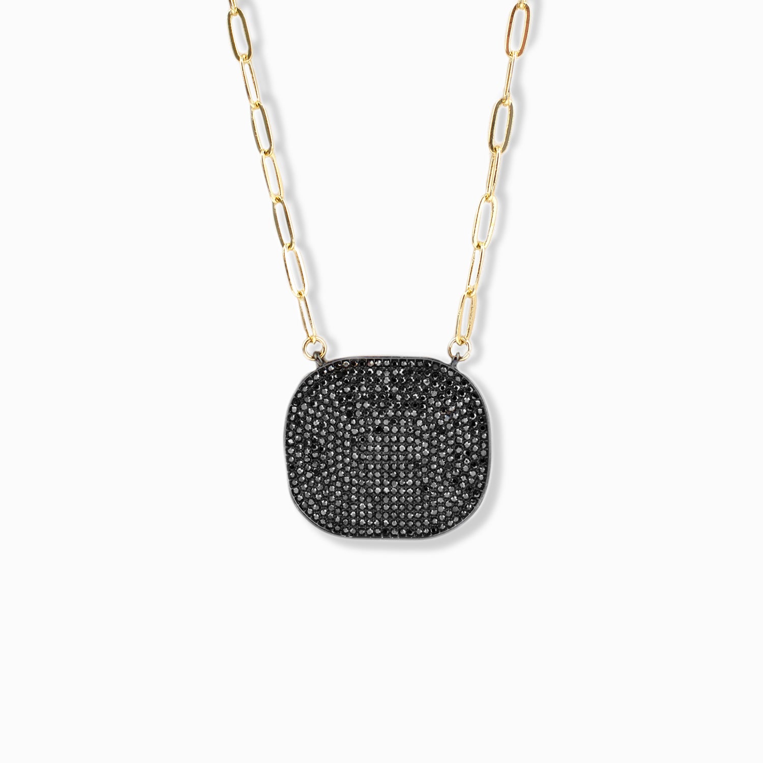 pave statement necklace