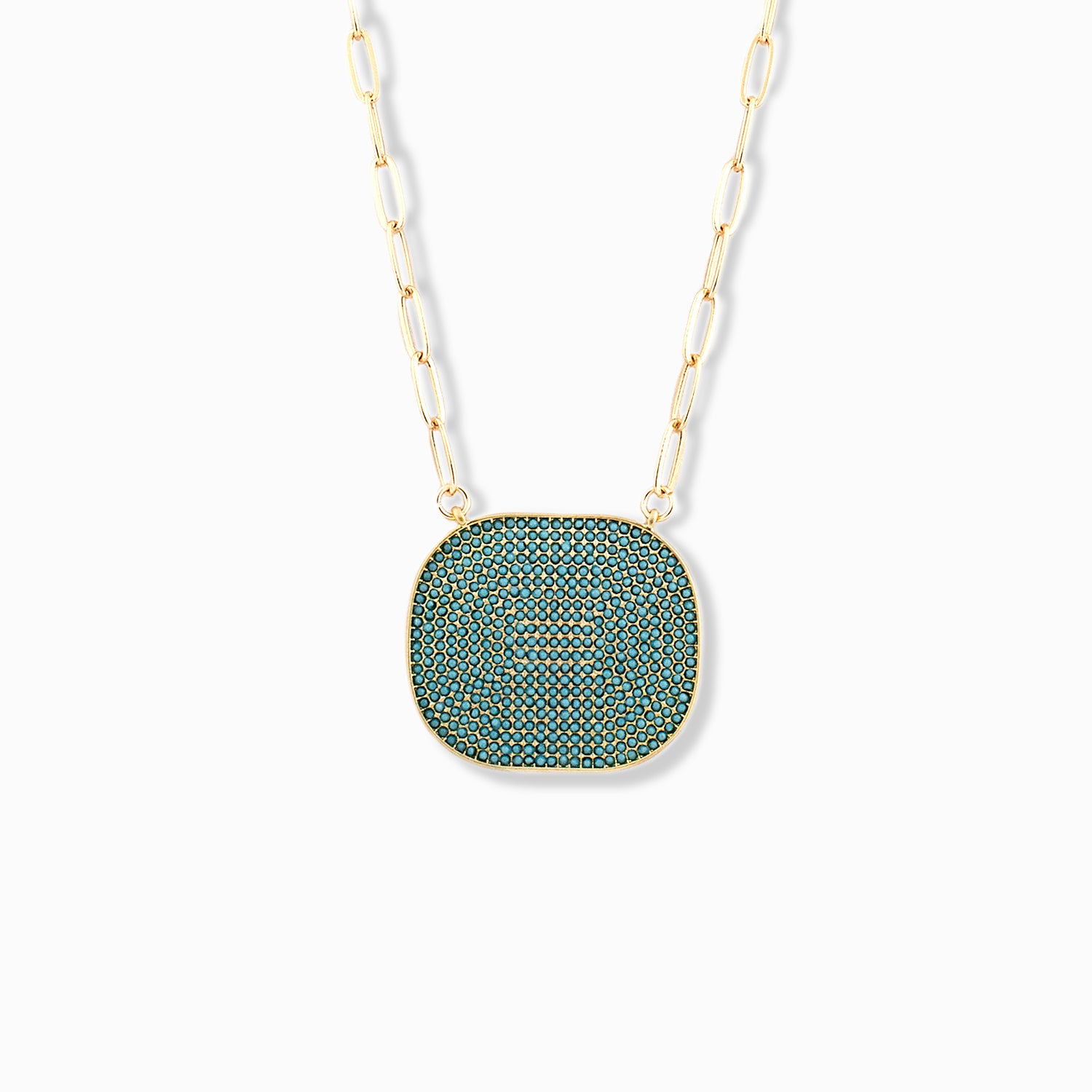 pave statement necklace