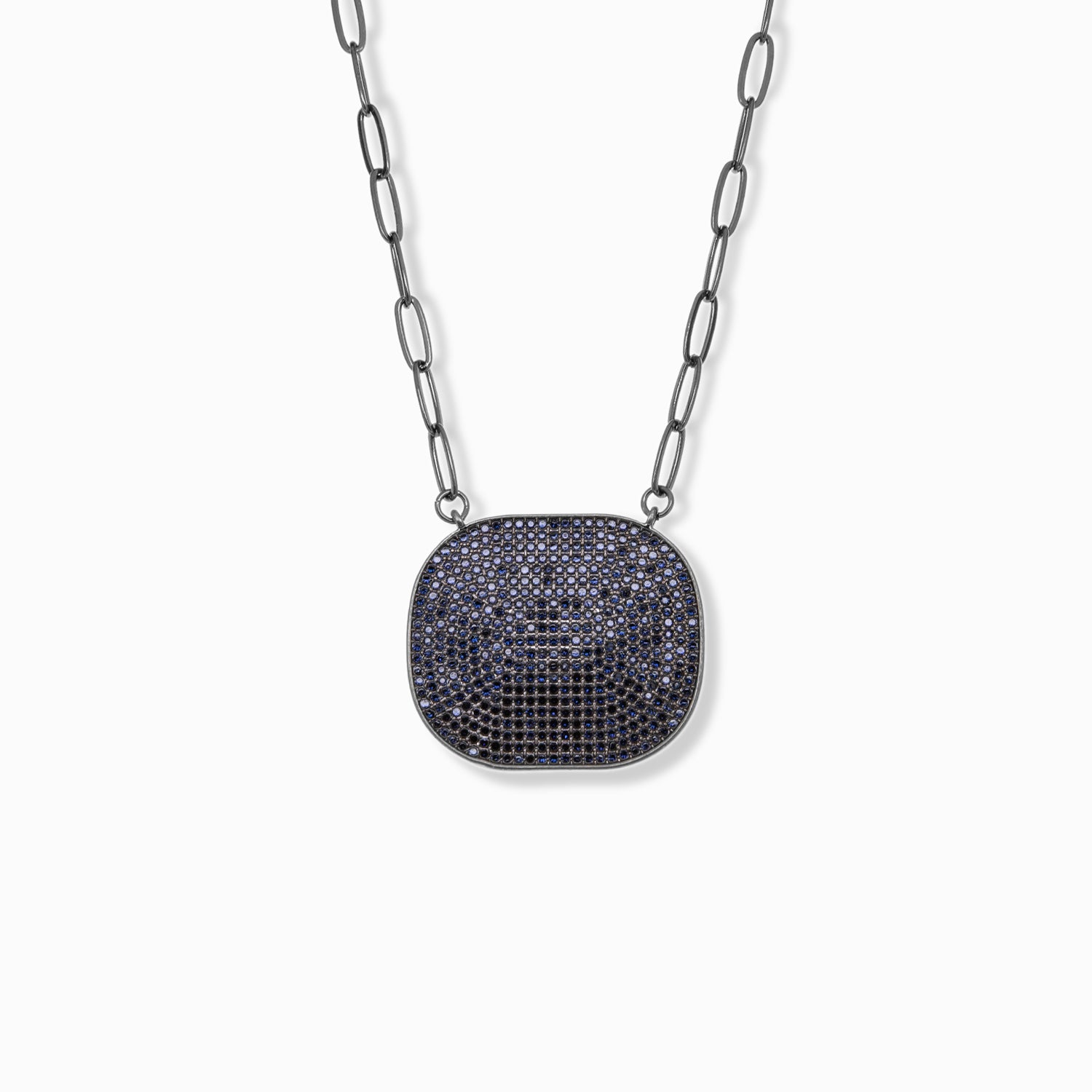 pave statement necklace