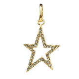 CZ Star Mini Bale Charm