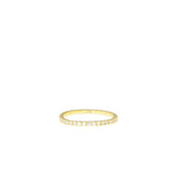 Thin CZ Stacking Ring