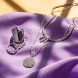 Gold Plated Baguette Stone Ring