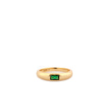 Gold Plated Baguette Stone Ring