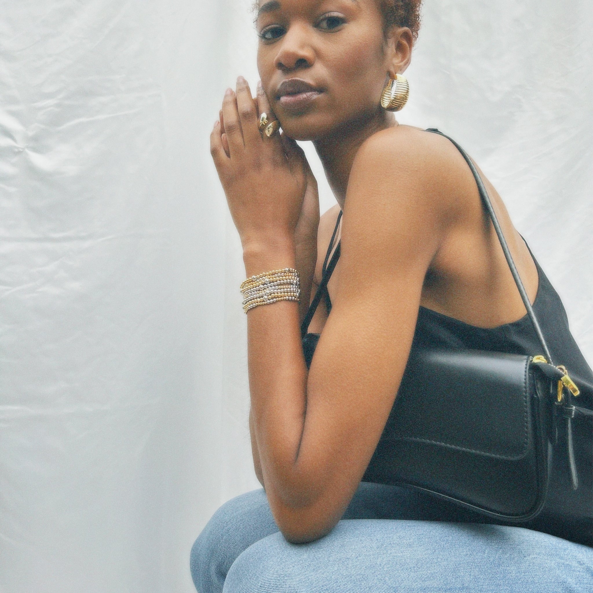 Patterned Ball Bracelet