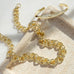 double round link chain necklace