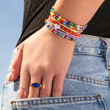 seed bead bracelet set