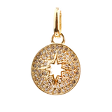 Pavé Cutout Starburst Bale Charm