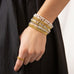 rose quartz natural stone beaded LOVE stretch bracelet