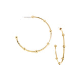 2" Spaced Bead Hoop