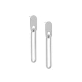 Large Paperclip Link Earring