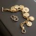 multi coin toggle bracelet