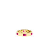 Gold Plated Baguette Eternity Ring