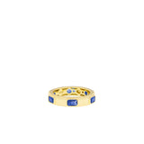 Gold Plated Baguette Eternity Ring