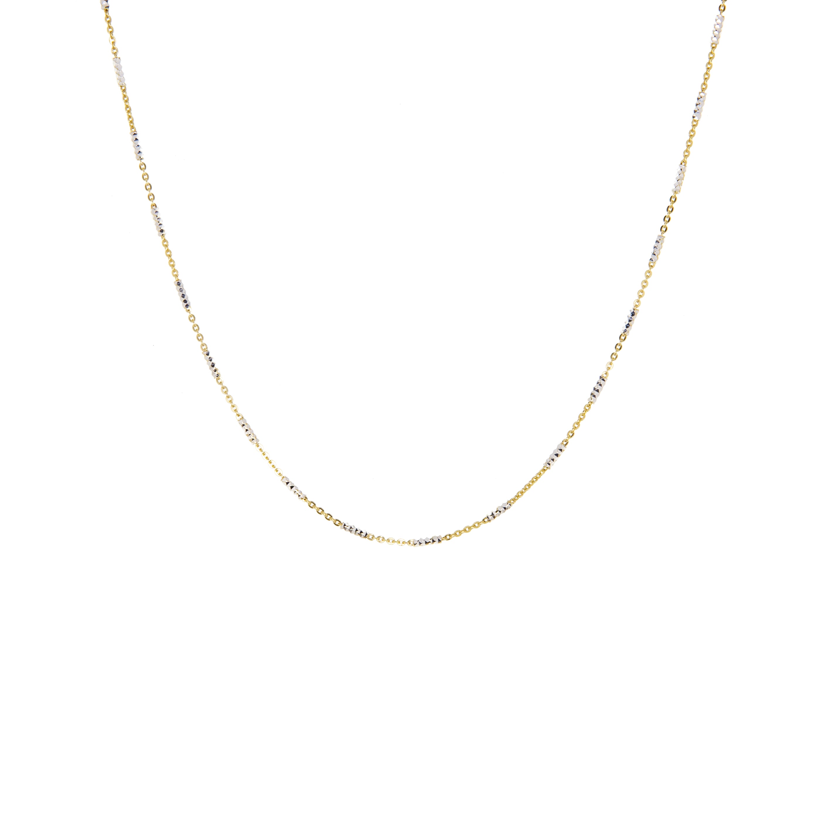 textured tube necklace