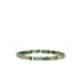 semi precious rondelle beaded stretch bracelet