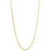 long rectangle cable chain necklace