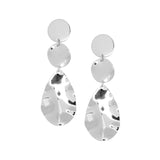 Textured Teardrop Earring