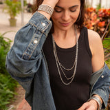 nail head cobra stretch bracelet set