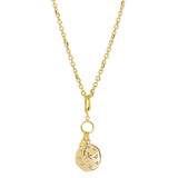 lucky 7 & starburst charm necklace