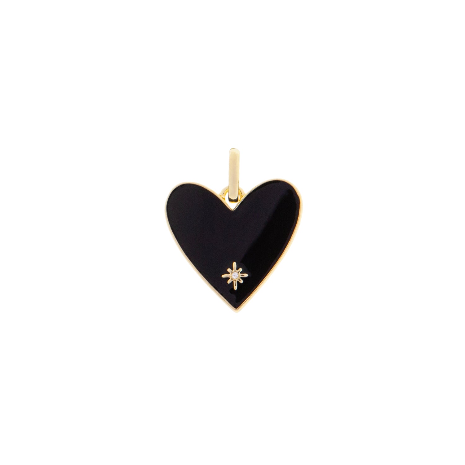 Large Enamel Heart Charm – Marlyn Schiff