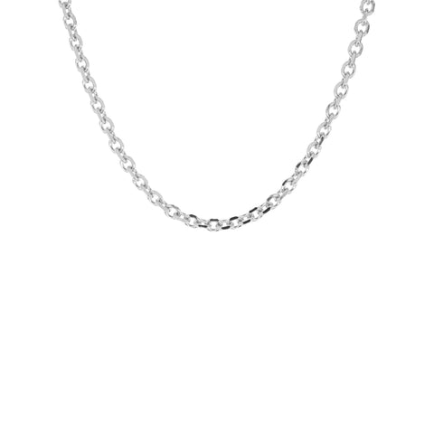 16" cable chain necklace