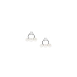 Tria Pearl Stud Earring