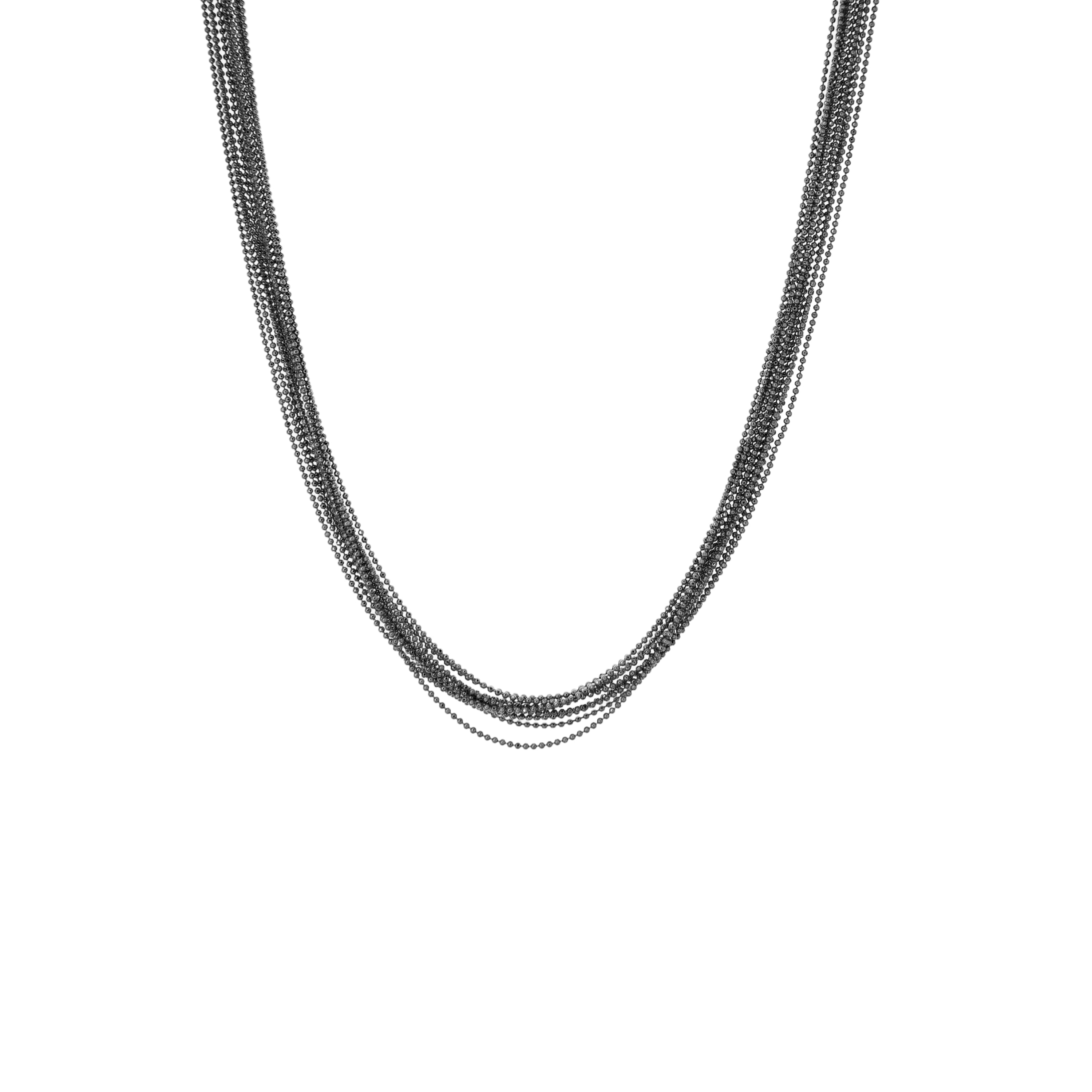 multi strand chain necklace