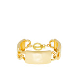 large rectangle link bracelet