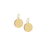 Round Disc Earring