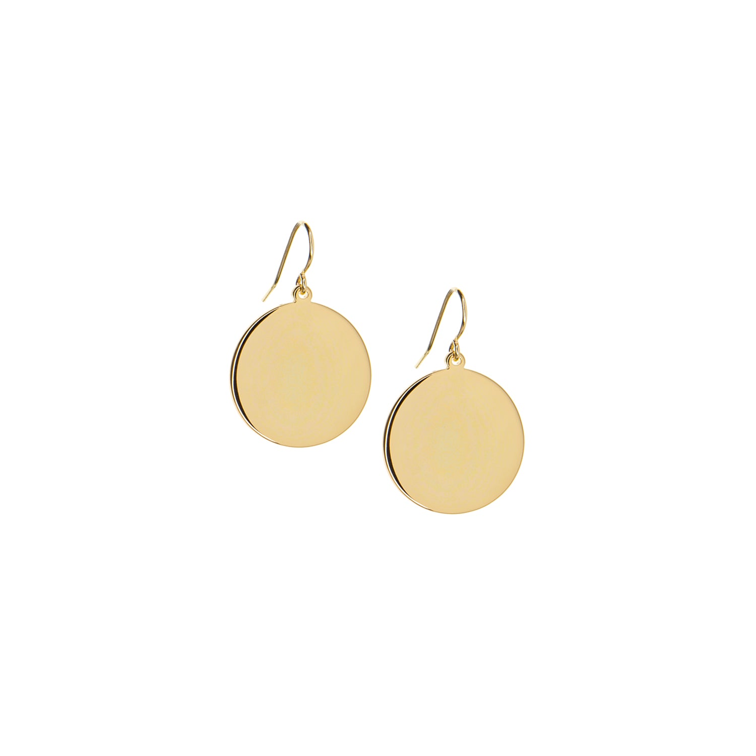 round disc earring